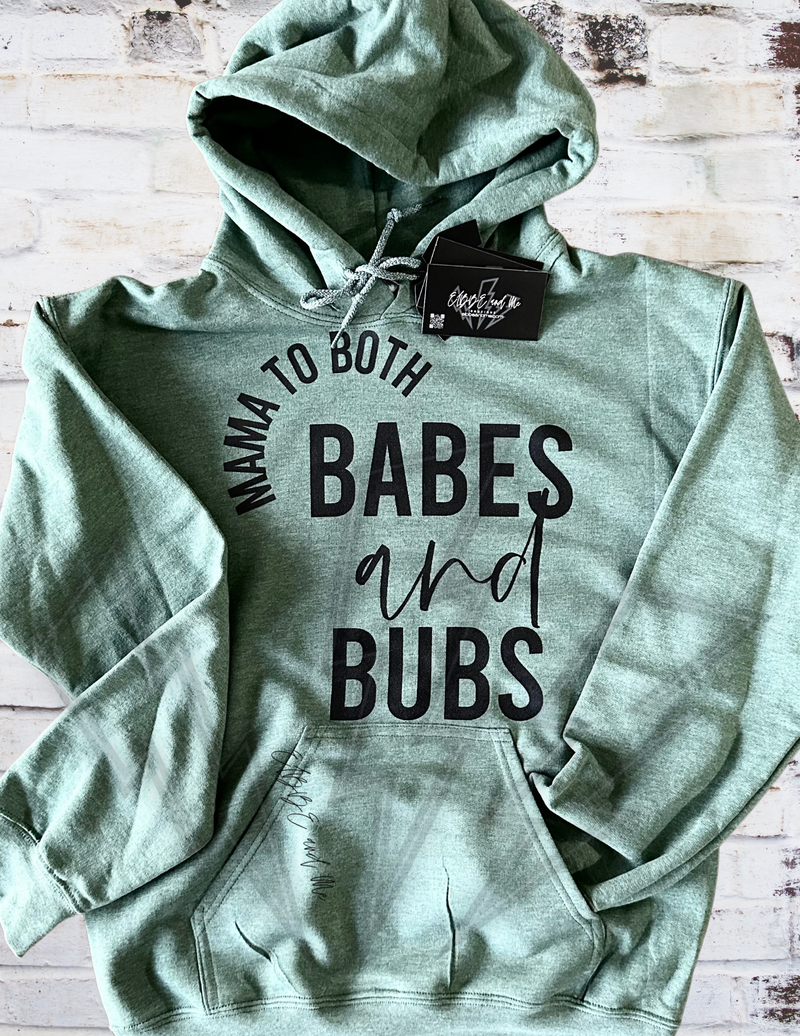 bubs and babes hoodie
